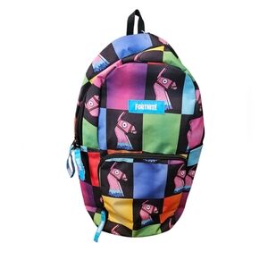 Fortnite Unisex Amplify Sling Pack With Embroidered Llama Loot Multicolored